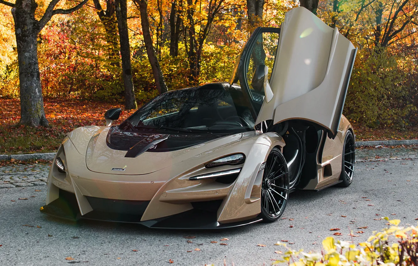 Фото обои McLaren, суперкар, 2018, Novitec, N-Largo, 720S