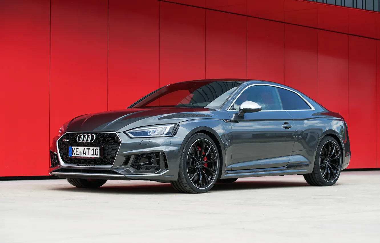 Фото обои sportcar, coupe, Grey, ABT, RS 5, 2017, RS, A5