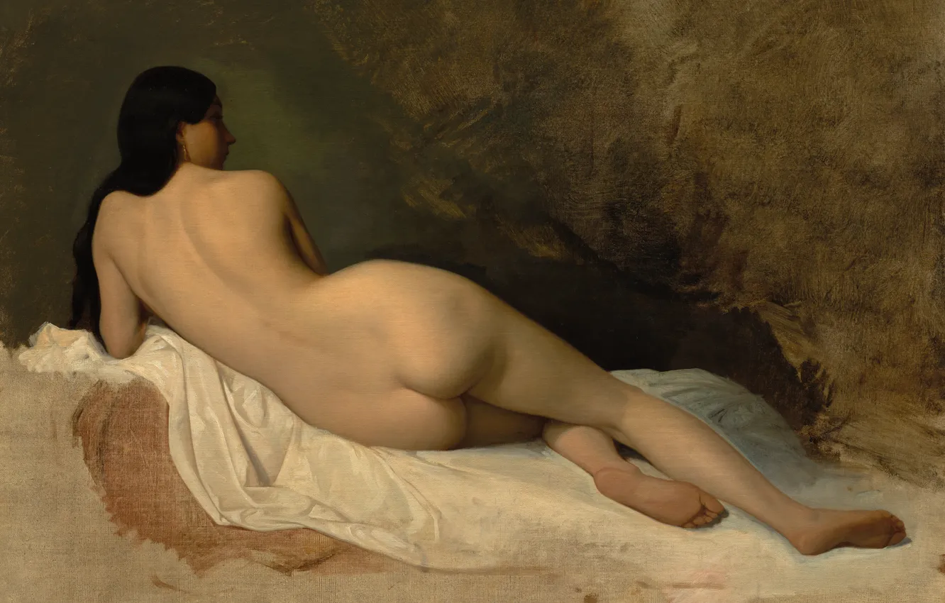 Фото обои французский живописец, 1841, French painter, Художественный музей Кливленда, Cleveland Museum of Art, Изидор Александр Огюстен …