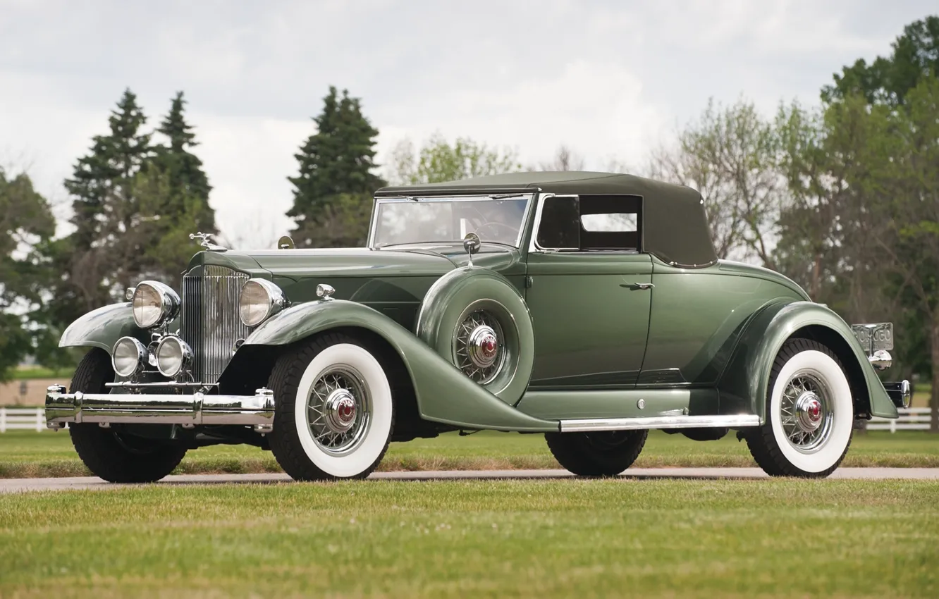 1933 Packard Twelve Convertible Victoria