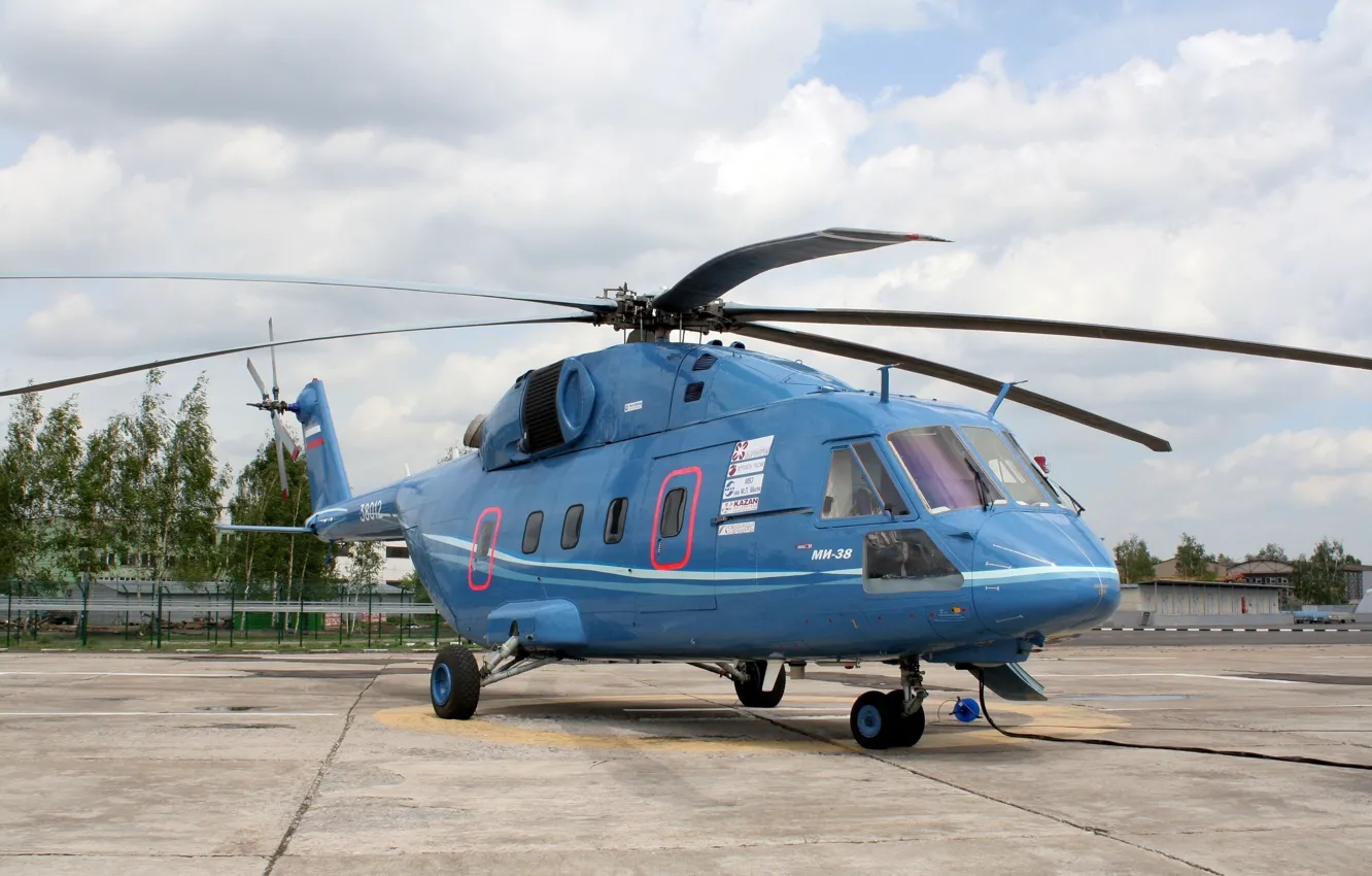 Фото обои helicopter, Ми-38, верталет, Mi-38
