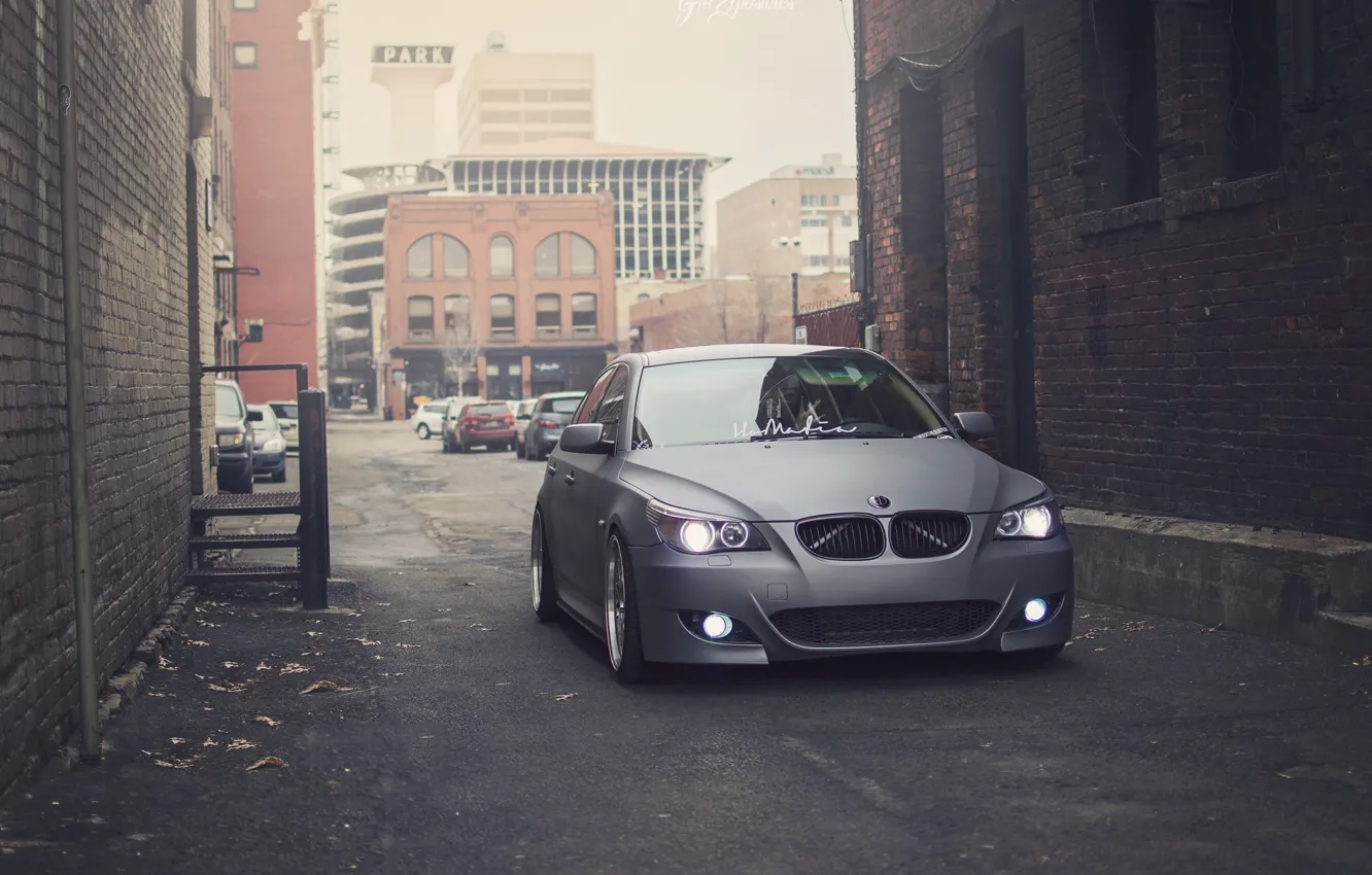 Фото обои BMW, E60