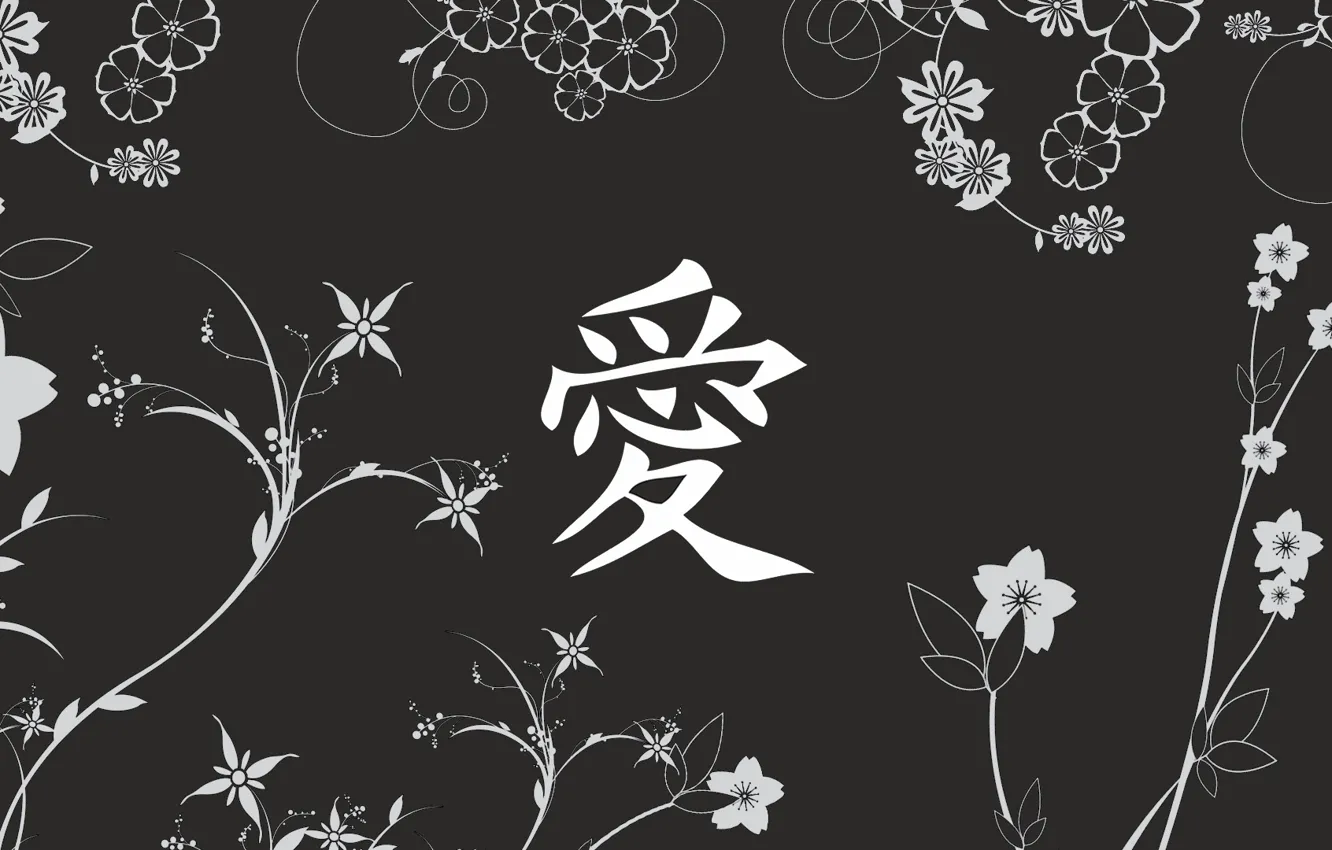 Фото обои цветы, обои, Любовь, Япония, 1920 x 1080