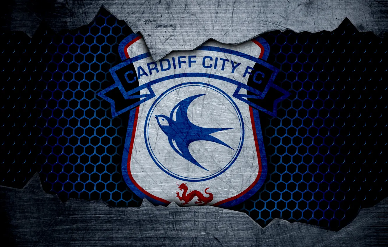 Фото обои wallpaper, sport, logo, football, Cardiff City