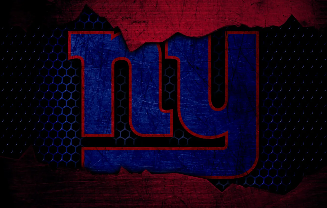 Фото обои wallpaper, sport, logo, NFL, american football, New York Giants