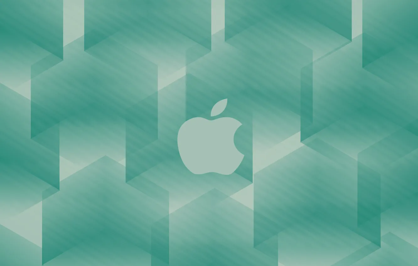 Фото обои линии, яблоки, apple, объем