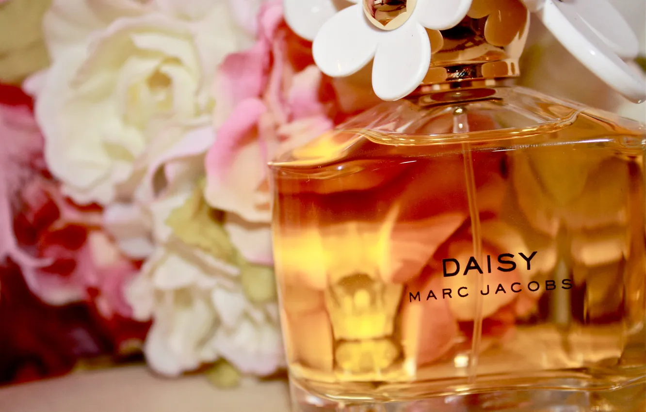 Фото обои духи, флакон, аромат, daisy, marc jacobs, парфюм