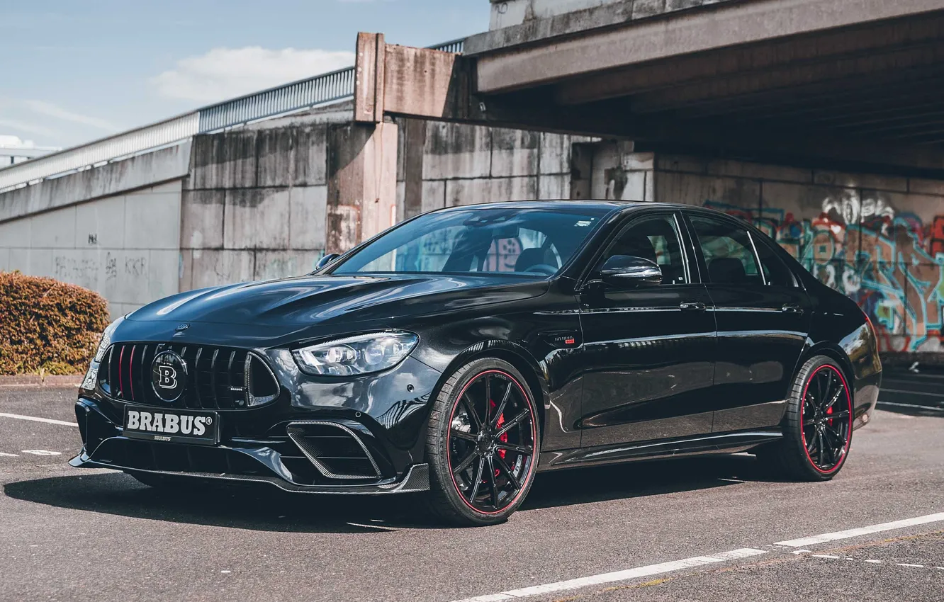 Фото обои Mercedes, Benz, Brabus, E Class, Mercedes Benz AMG E63 S Brabus 800