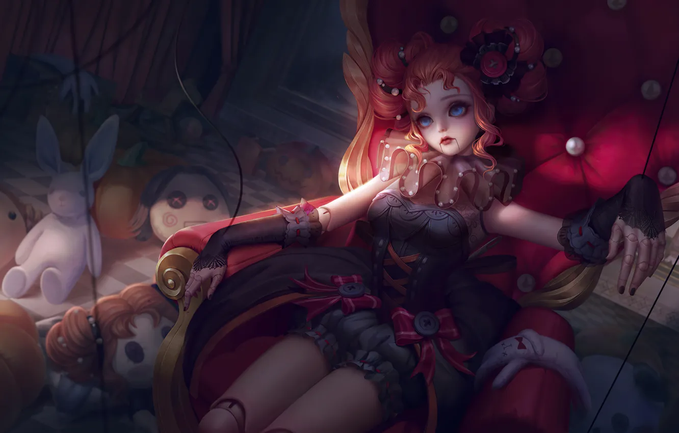 Фото обои Angela, Art, Game, Skin, MOBA, Mobile Legends, Mobile Legends Bang Bang