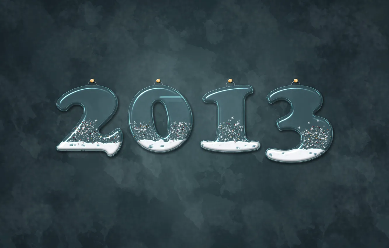 Фото обои снег, серый, фон, новый год, 2013