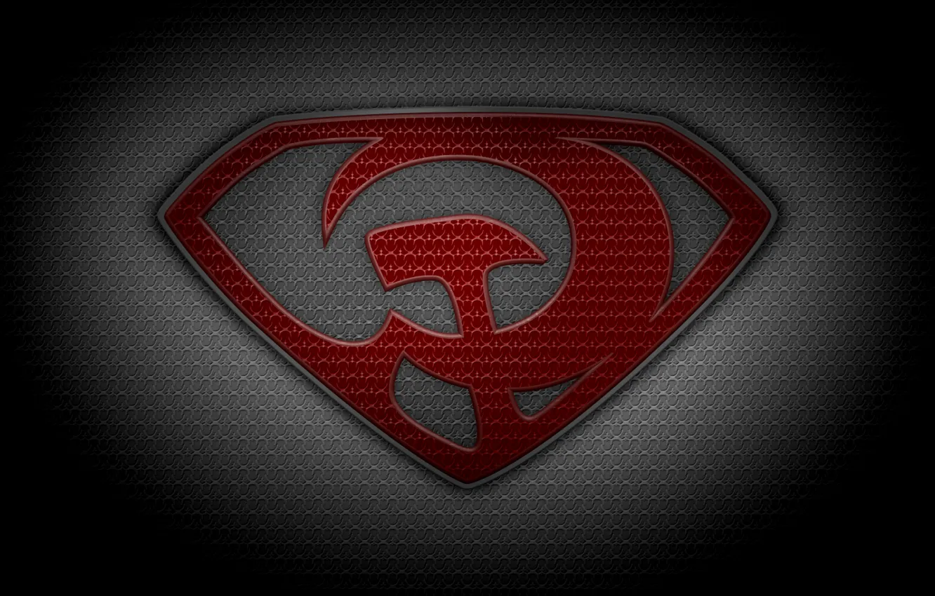 Фото обои супермен, Superman, красный сын, red son