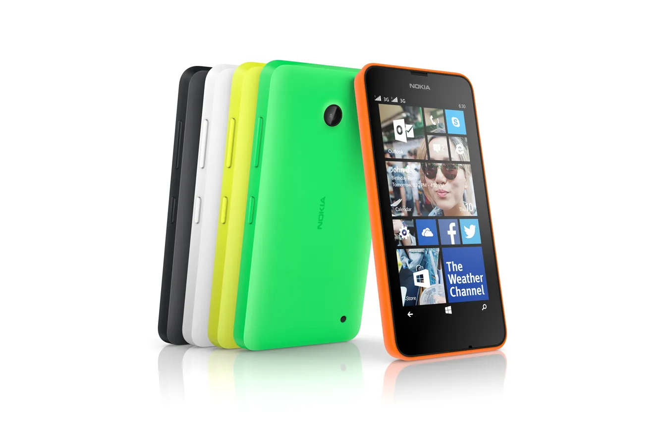 Фото обои Windows, Nokia, Lumia, Phone, Smartphone, 8.1, 630