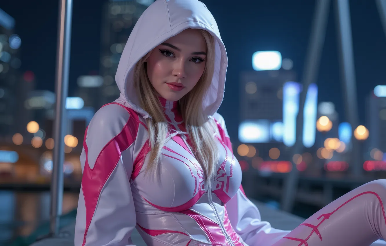 Фото обои superhero, Gwen Stacy, Spidergirl