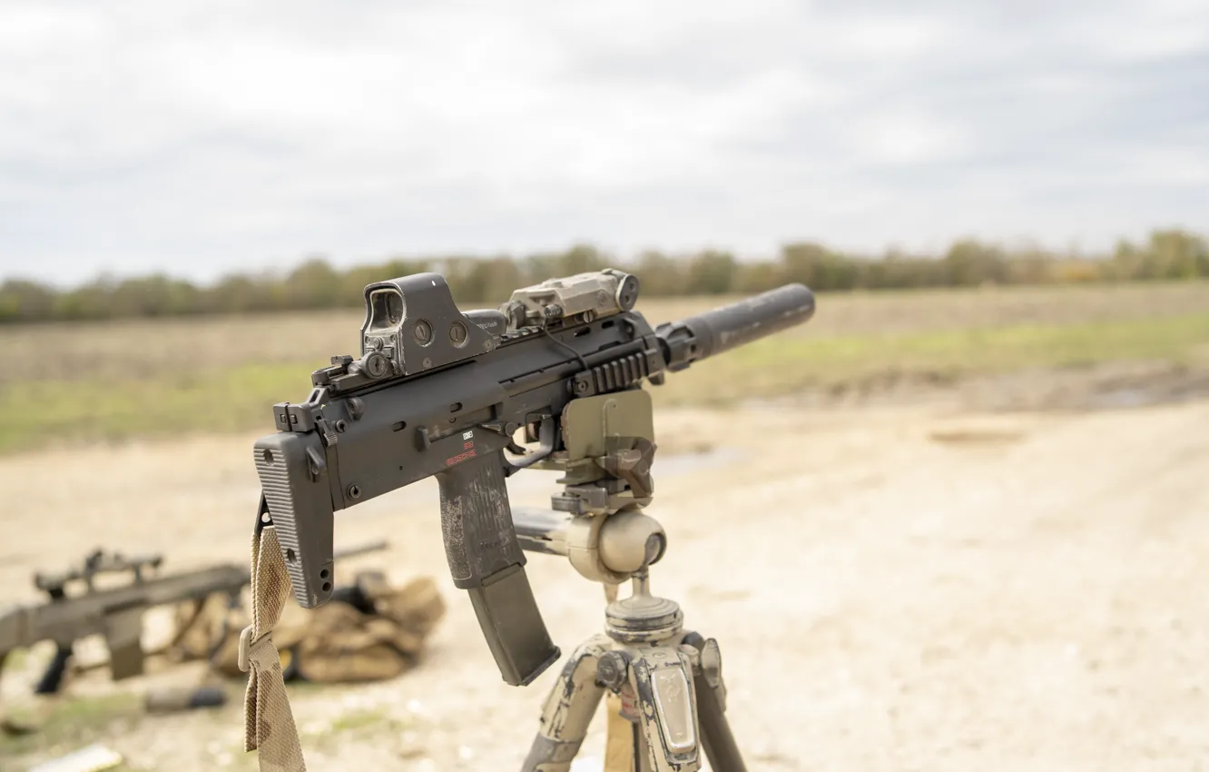 Фото обои German, weapon, MP7, Heckler & Koch