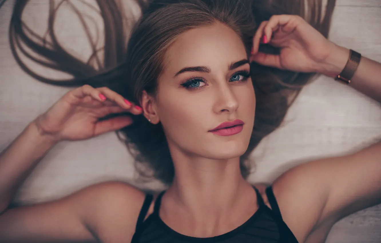 Фото обои милая, sexy, green eyes, зеленые глаза, sweet, сексуальная, очаровательная, восхитительная