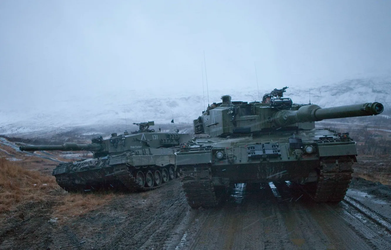 Фото обои Танки, Leopard 2A4, Танковые Войска, Вооруженные Силы
