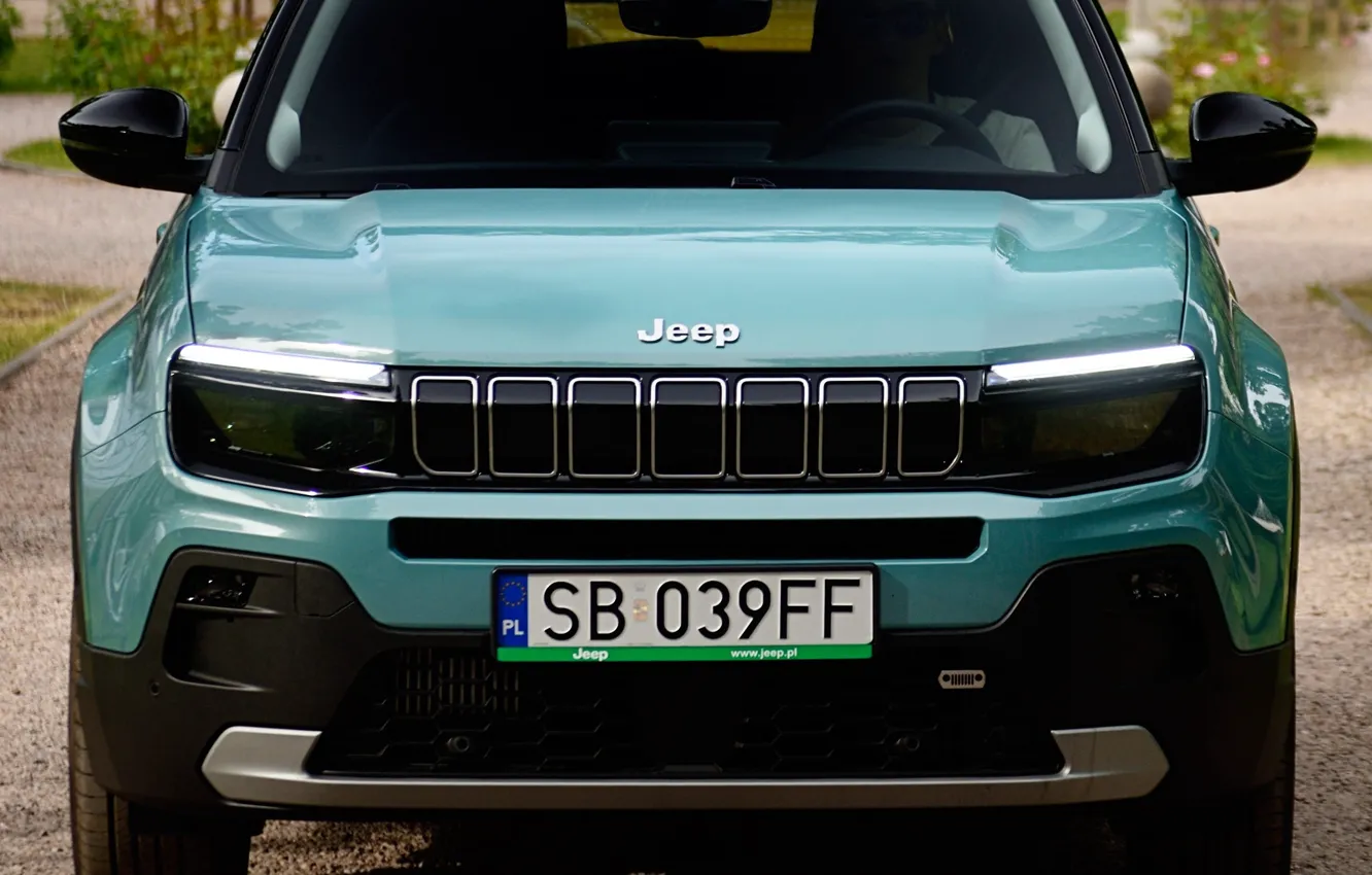 Фото обои Jeep, front view, Jeep Avenger