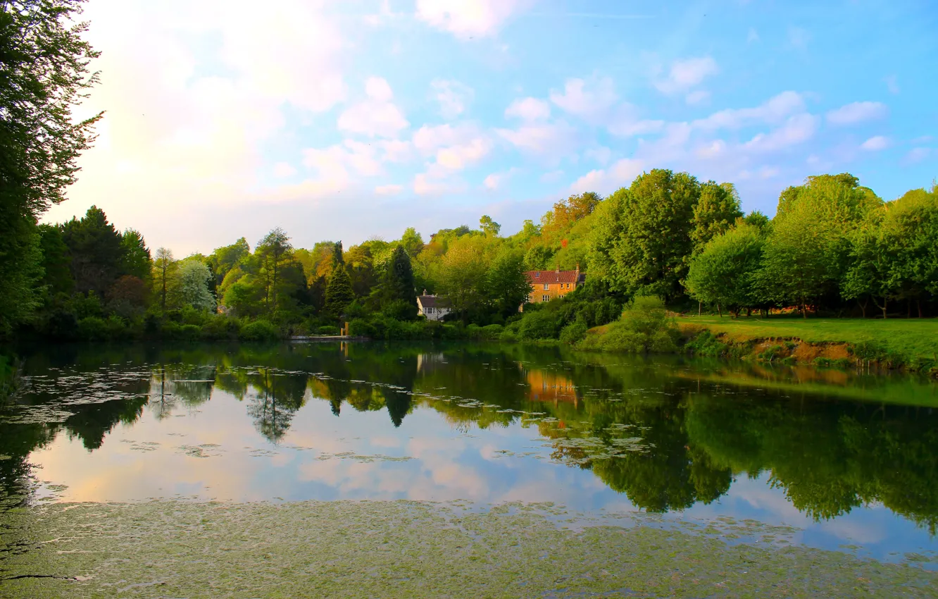 Фото обои вода, пейзаж, Bath Spa
