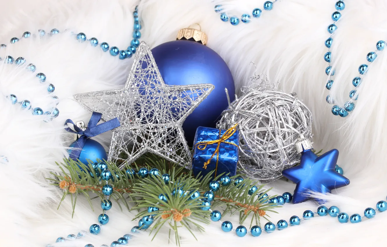 Фото обои шарики, украшения, праздник, новый год, Рождество, Christmas, New Year