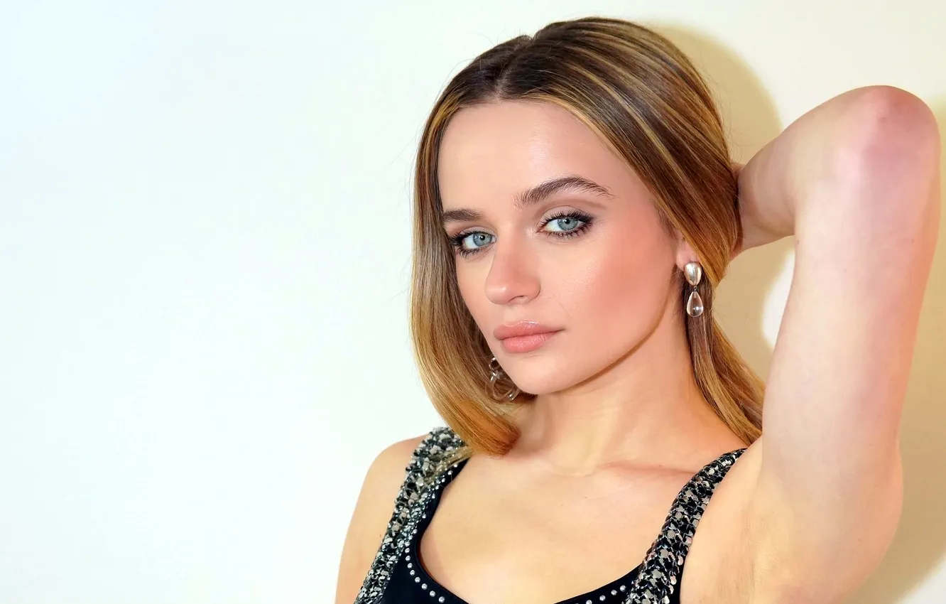 Фото обои взгляд, поза, макияж, актриса, певица, Joey King, Джоуи Кинг