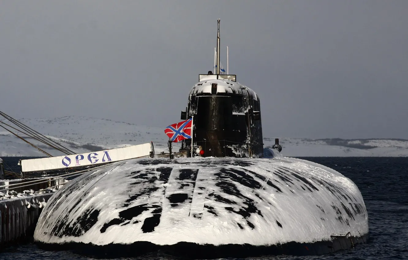 Фото обои море, лодка, флот, подводная, россии, вмф, северный, «Антей»