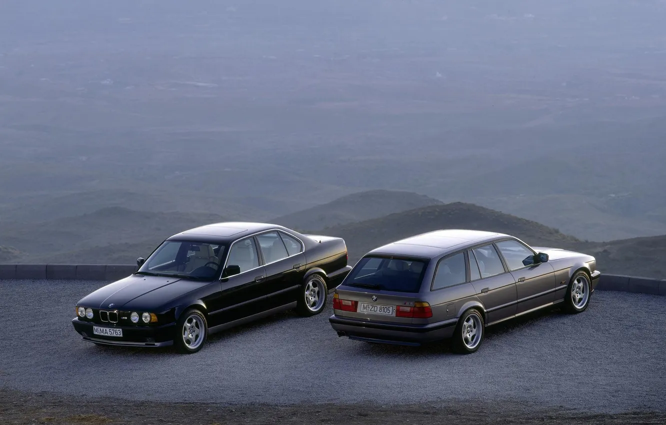Фото обои BMW, E34, Touring