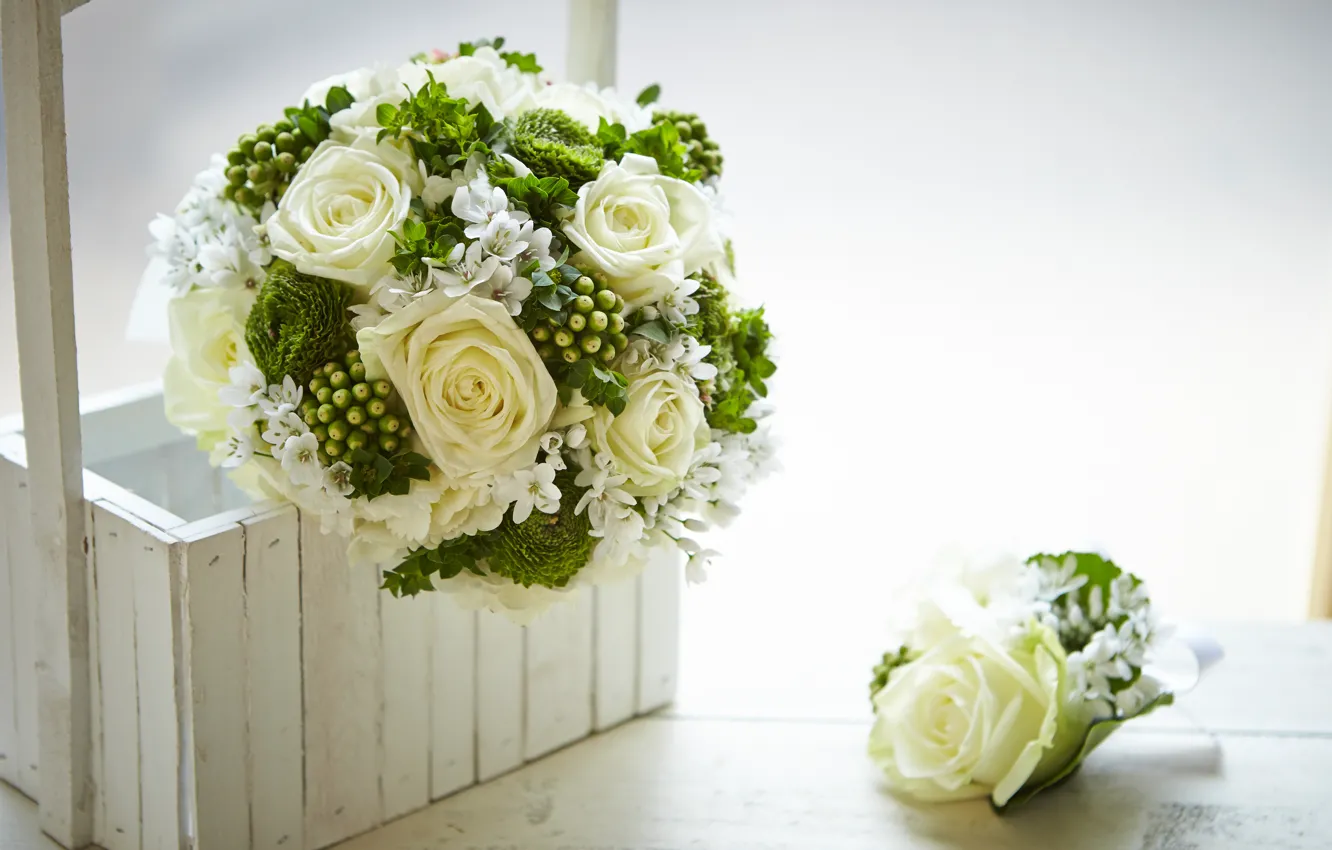 Фото обои цветы, коробка, розы, букет, box, flowers, bouquet-roses