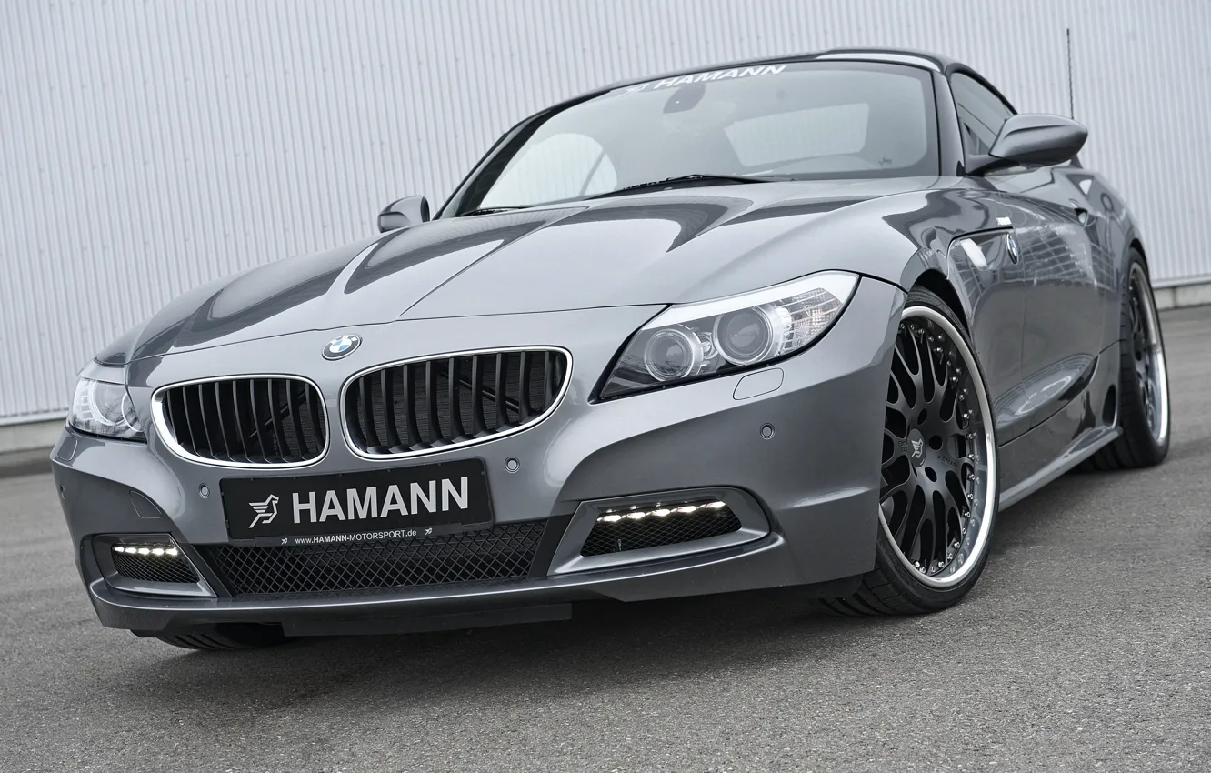 Фото обои серый, BMW, родстер, Hamann, 2010, E89, BMW Z4, Z4