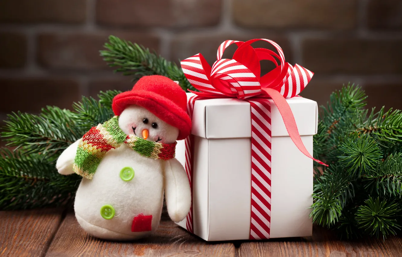 Фото обои украшения, Новый Год, Рождество, снеговик, happy, Christmas, New Year, Merry Christmas