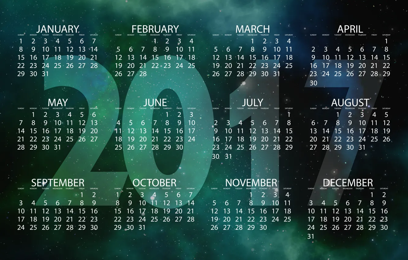 Фото обои космос, звезды, фон, вселенная, графика, новый год, вектор, цифры