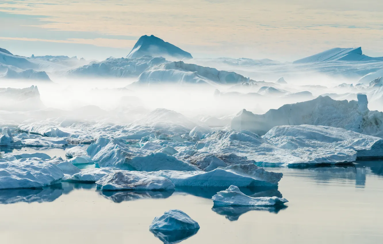 Фото обои north, labrador, iceberg, natural, moraine, melt, ilulissat, inuit