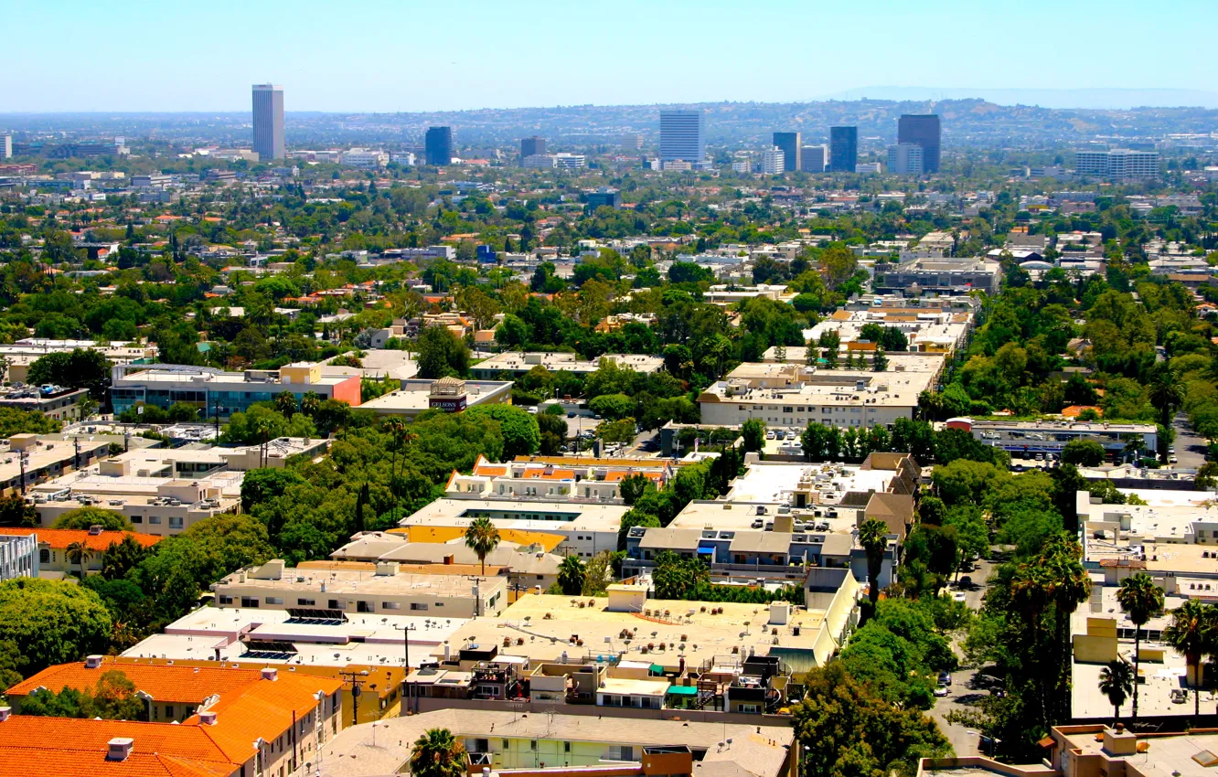 Фото обои city, город, Калифорния, USA, США, Los Angeles, California, Лос Анджелес