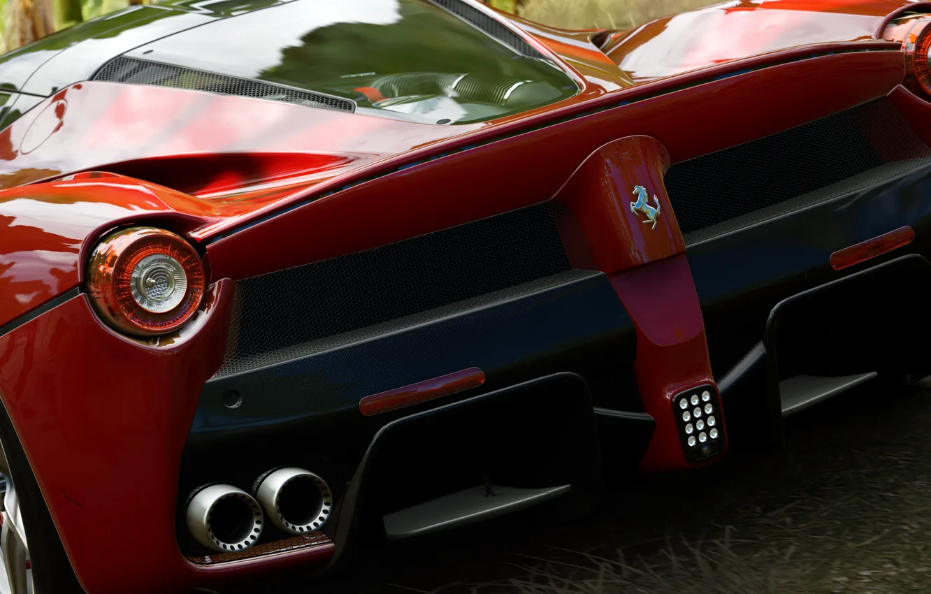 Фото обои Ferrari, суперкар, Forza Horizon 3