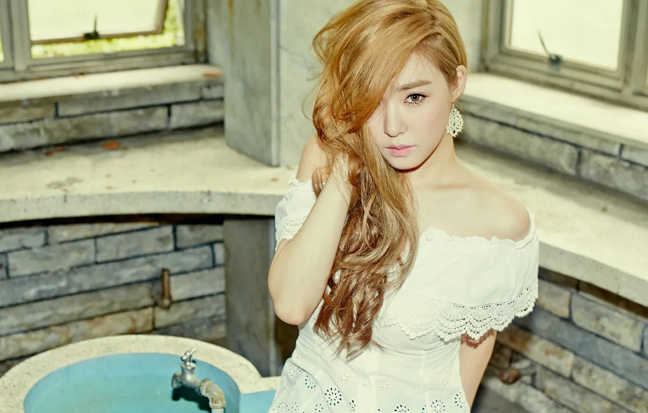 Фото обои девушка, музыка, азиатка, Tiffany, южная корея, SNSD, k-pop, TTS