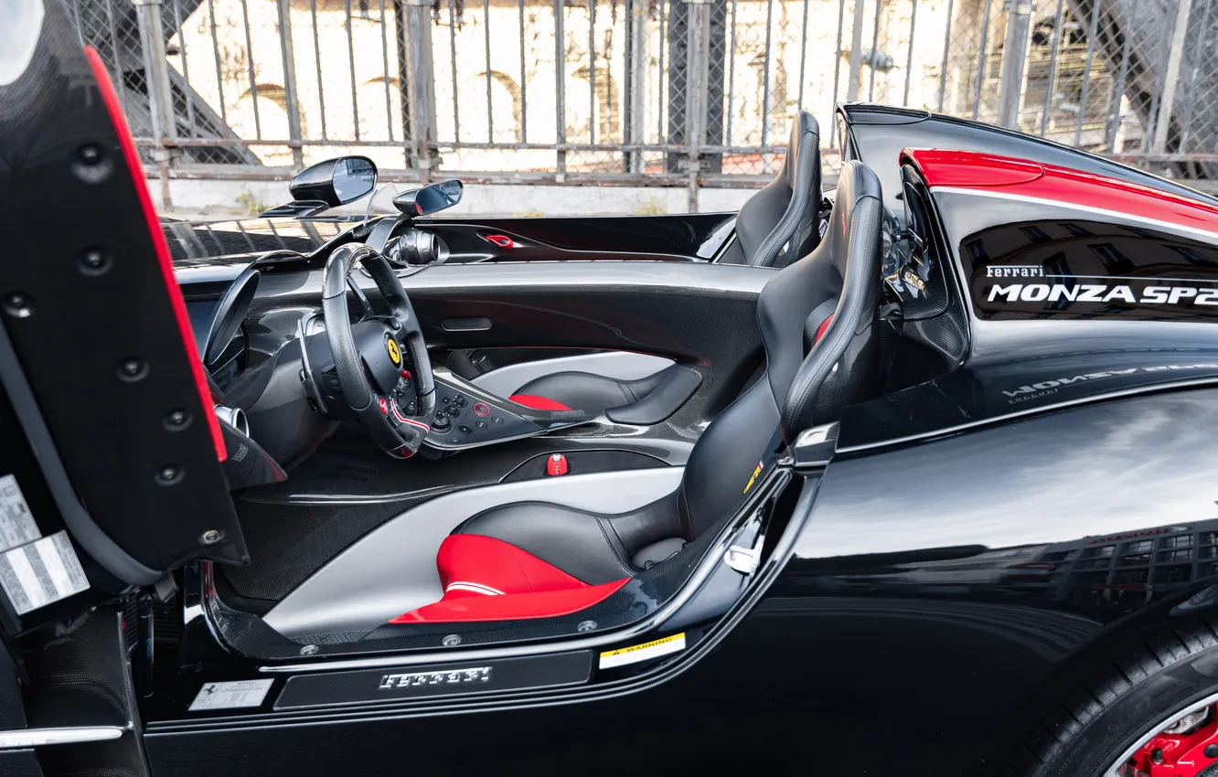 Фото обои Феррари, Ferrari, суперкар, supercar, единственный экземпляр, 2020, Ferrari Monza SP2, the only instance