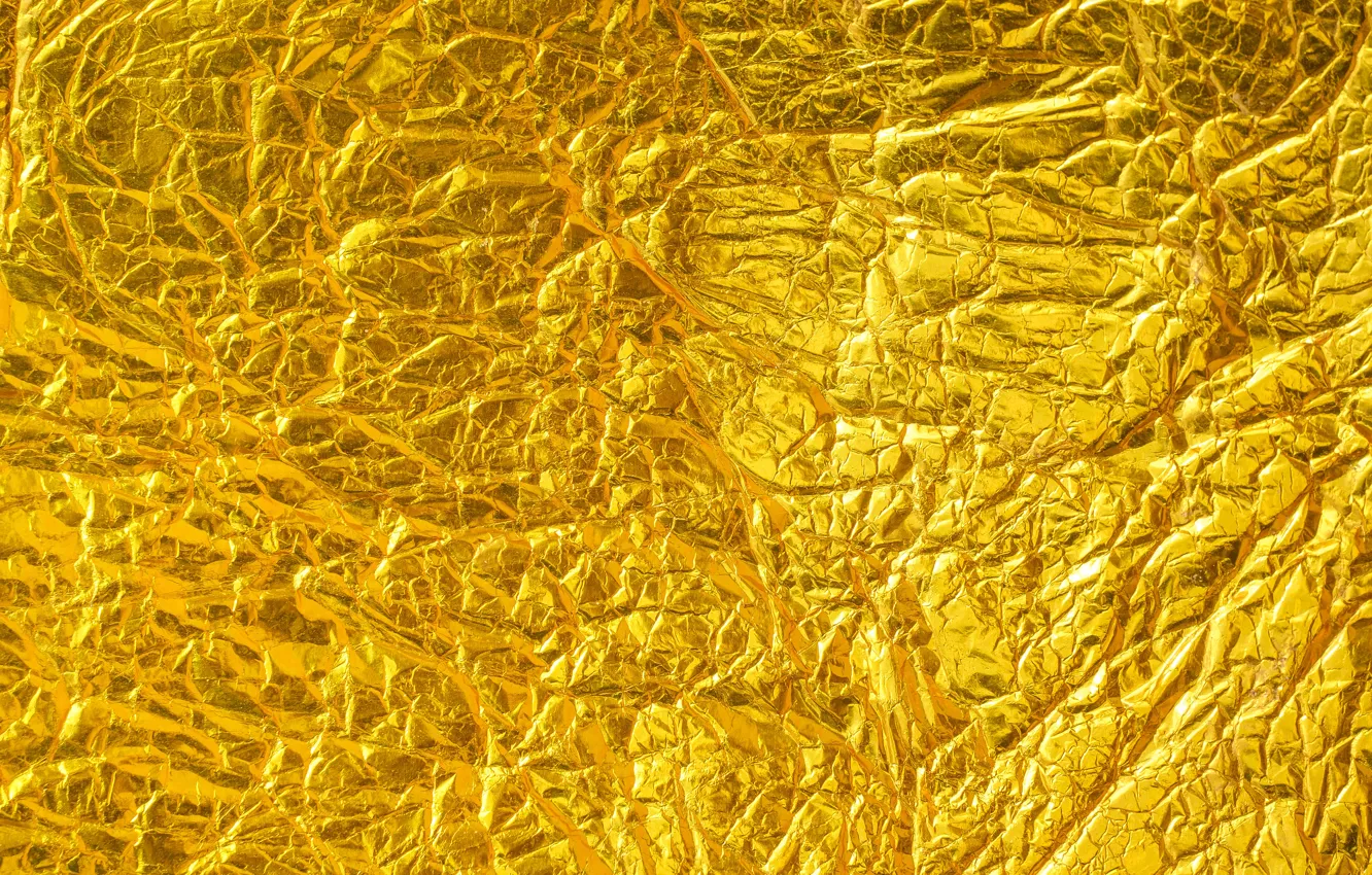 Фото обои фон, золото, golden, золотой, gold, texture, background, фольга