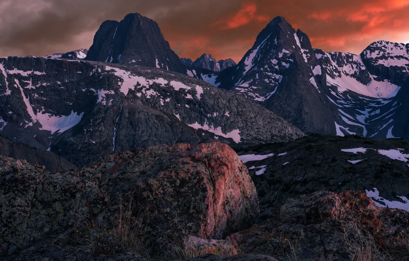 Фото обои Colorado, Grenadier Range, Arrow Peak