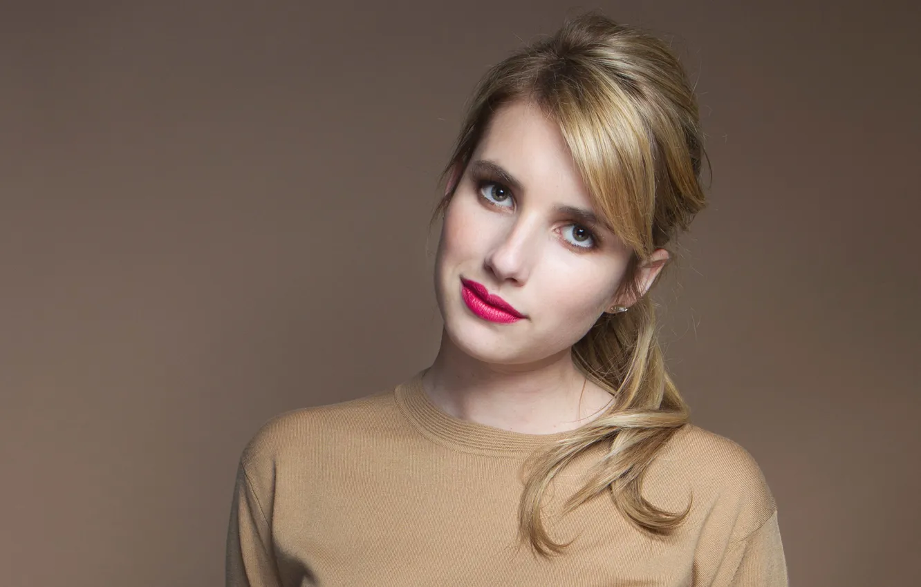 Фото обои фон, макияж, актриса, прическа, фотограф, Emma Roberts, Эмма Робертс, Victoria Will