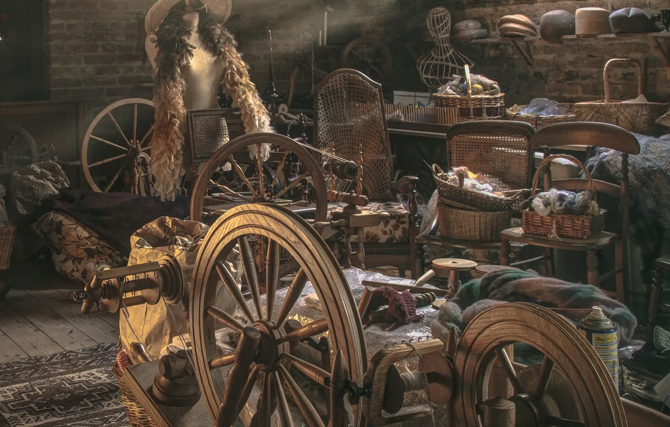 Фото обои light, window, Loft