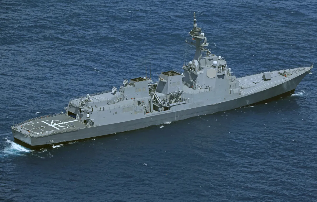 Фото обои Япония, эсминец, JS Haguro, DDG-180