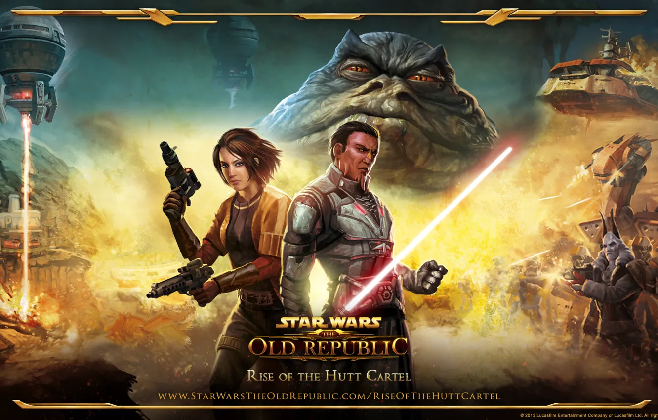 Фото обои Star Wars, The Old Republic, Rise of the Hutt Cartel