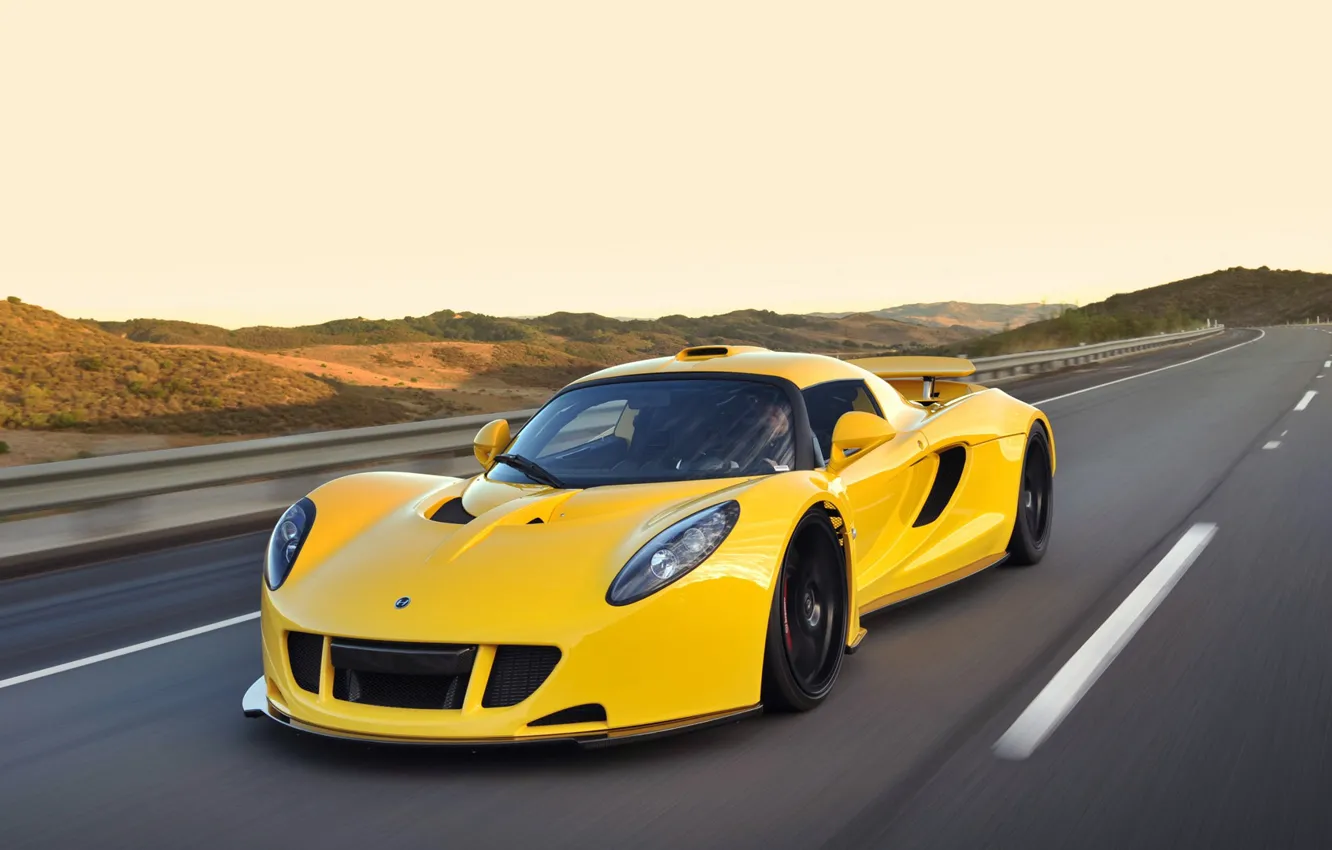 Фото обои front, Hennessey, Venom