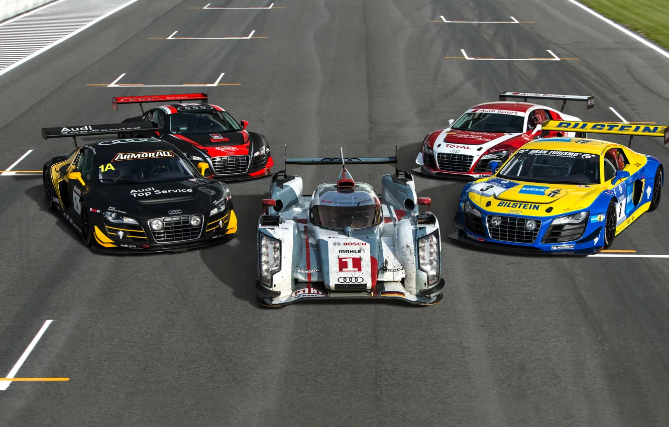 Фото обои Audi, Машины, Спорткар, King of Endurance Racing