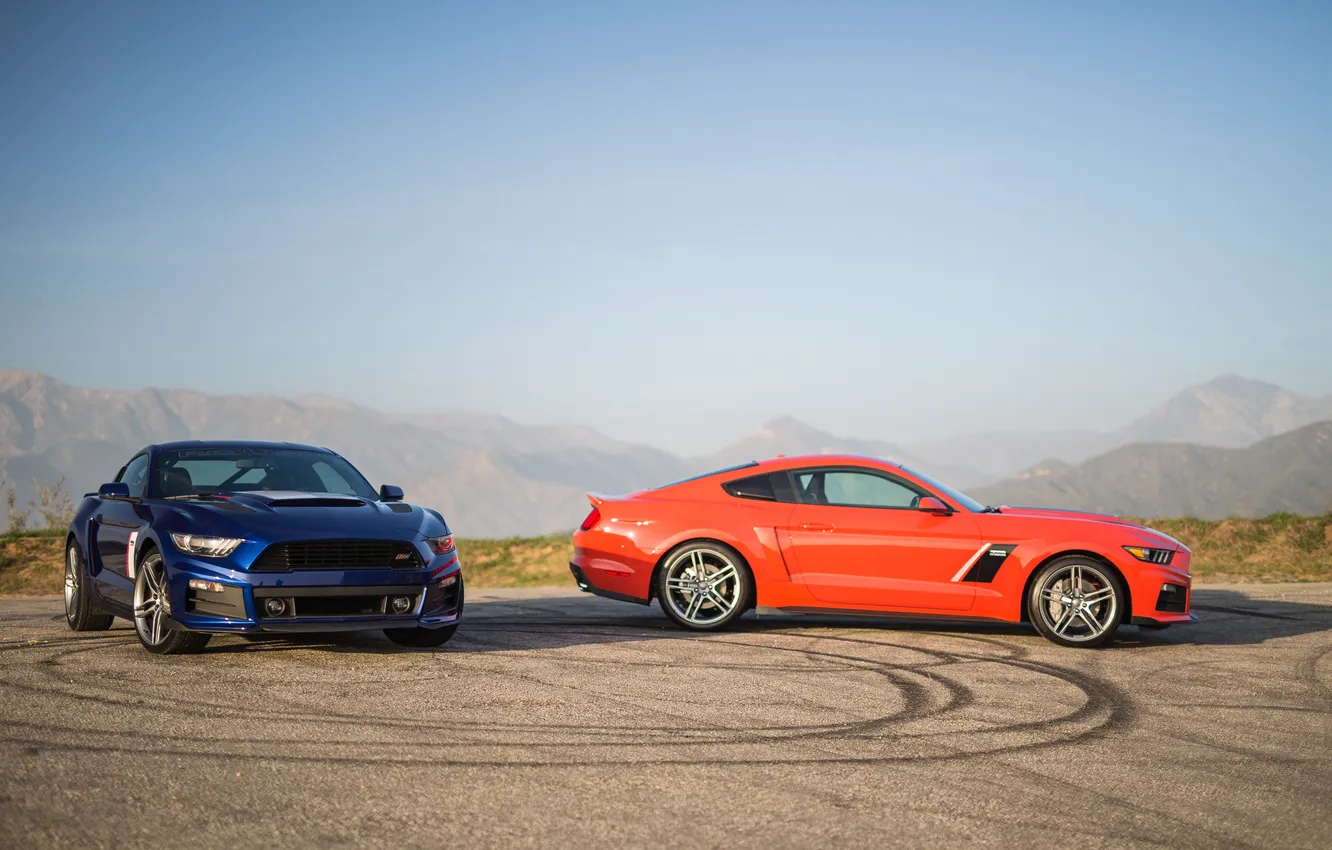 Фото обои Mustang, Ford, мустанг, форд, 2014, Roush Stage 2