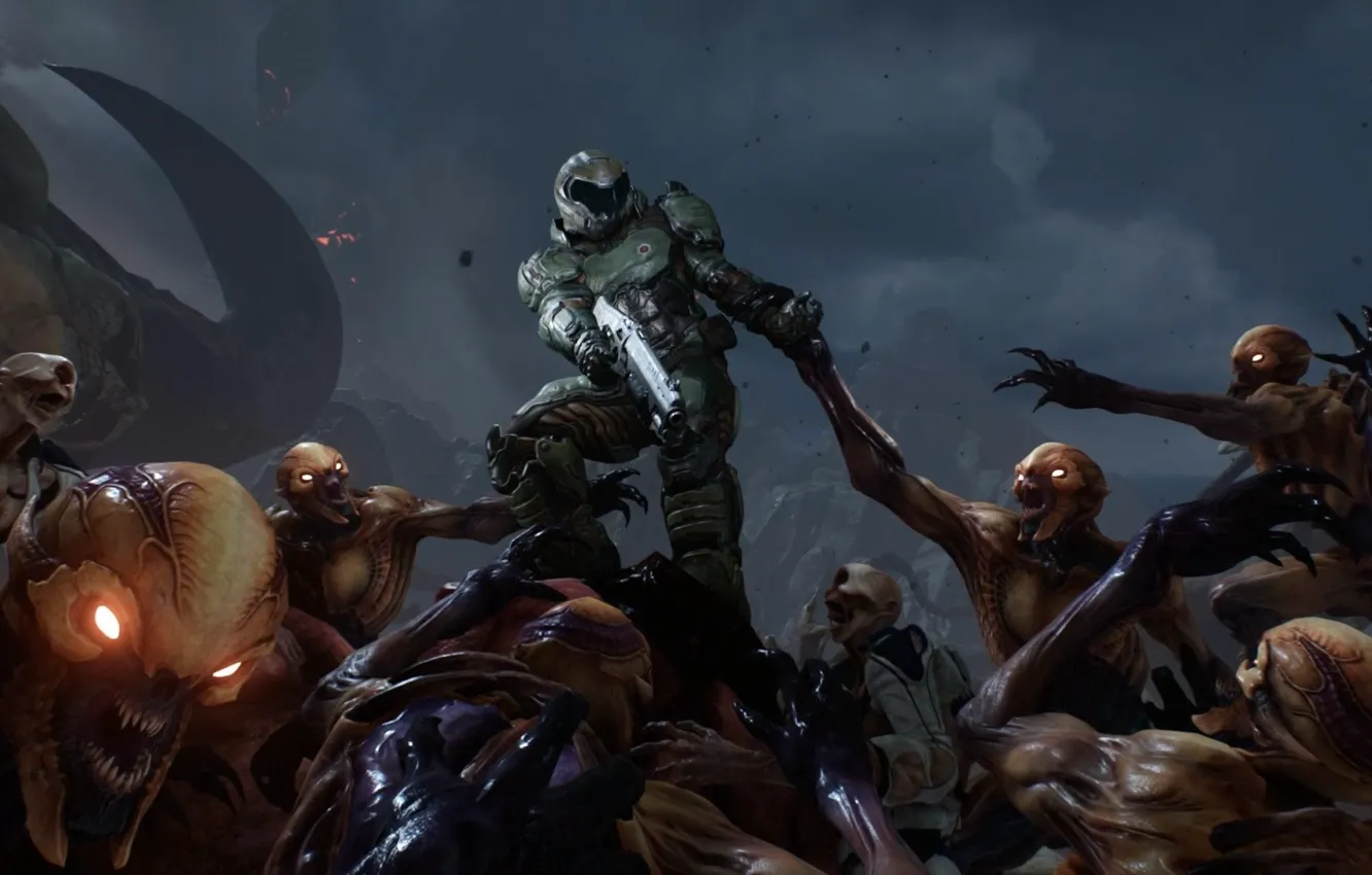 Фото обои Bethesda Softworks, Bethesda, DooM, id Software, DooM 2016