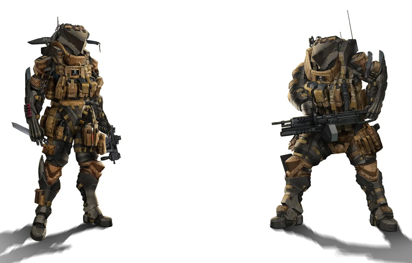 Фото обои game, robot, tank