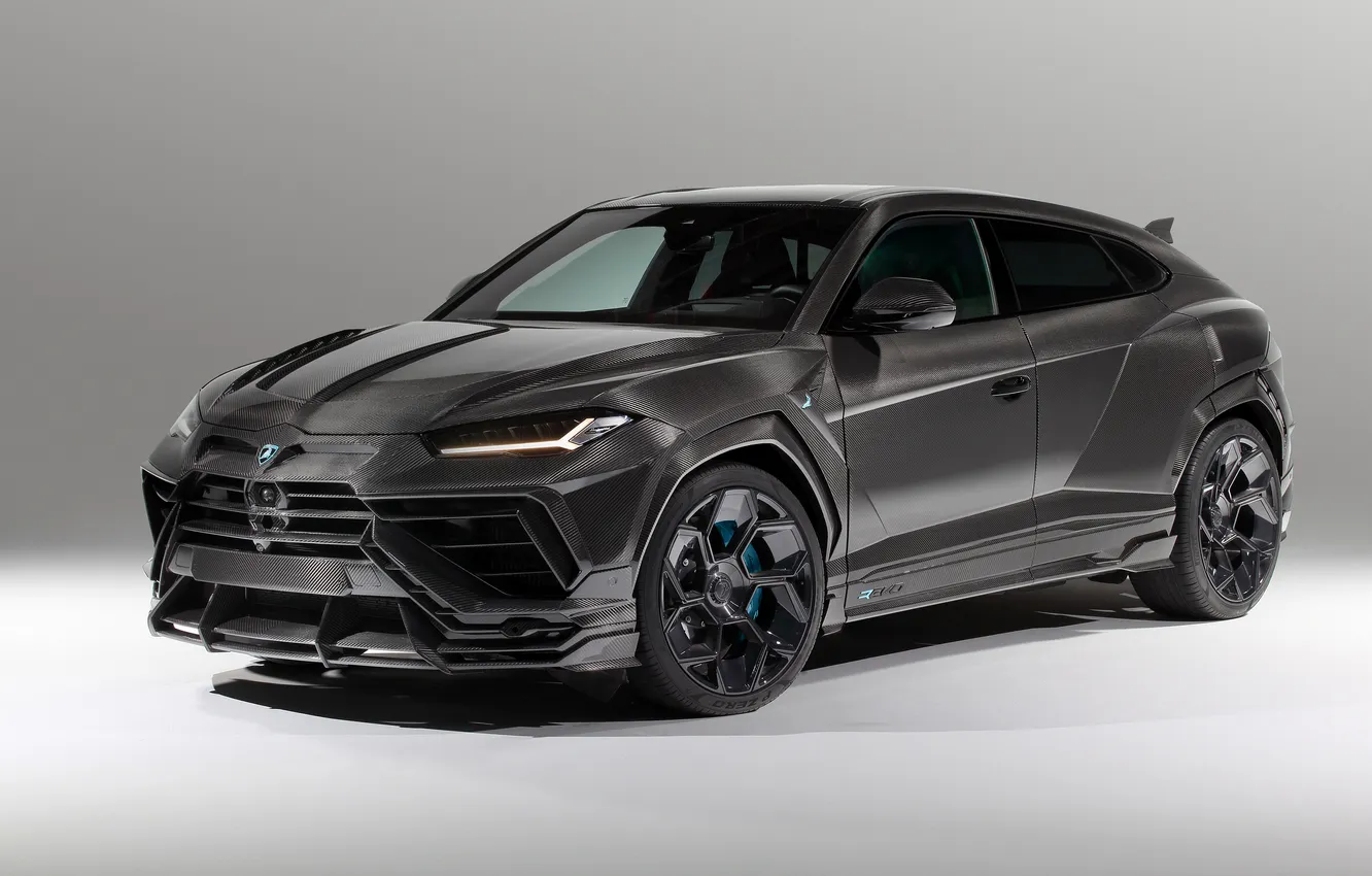 Фото обои Shark, Front, Вид сбоку, Carbon Edition, Lamborghini Urus, Top Car, Tuning Car, 2024