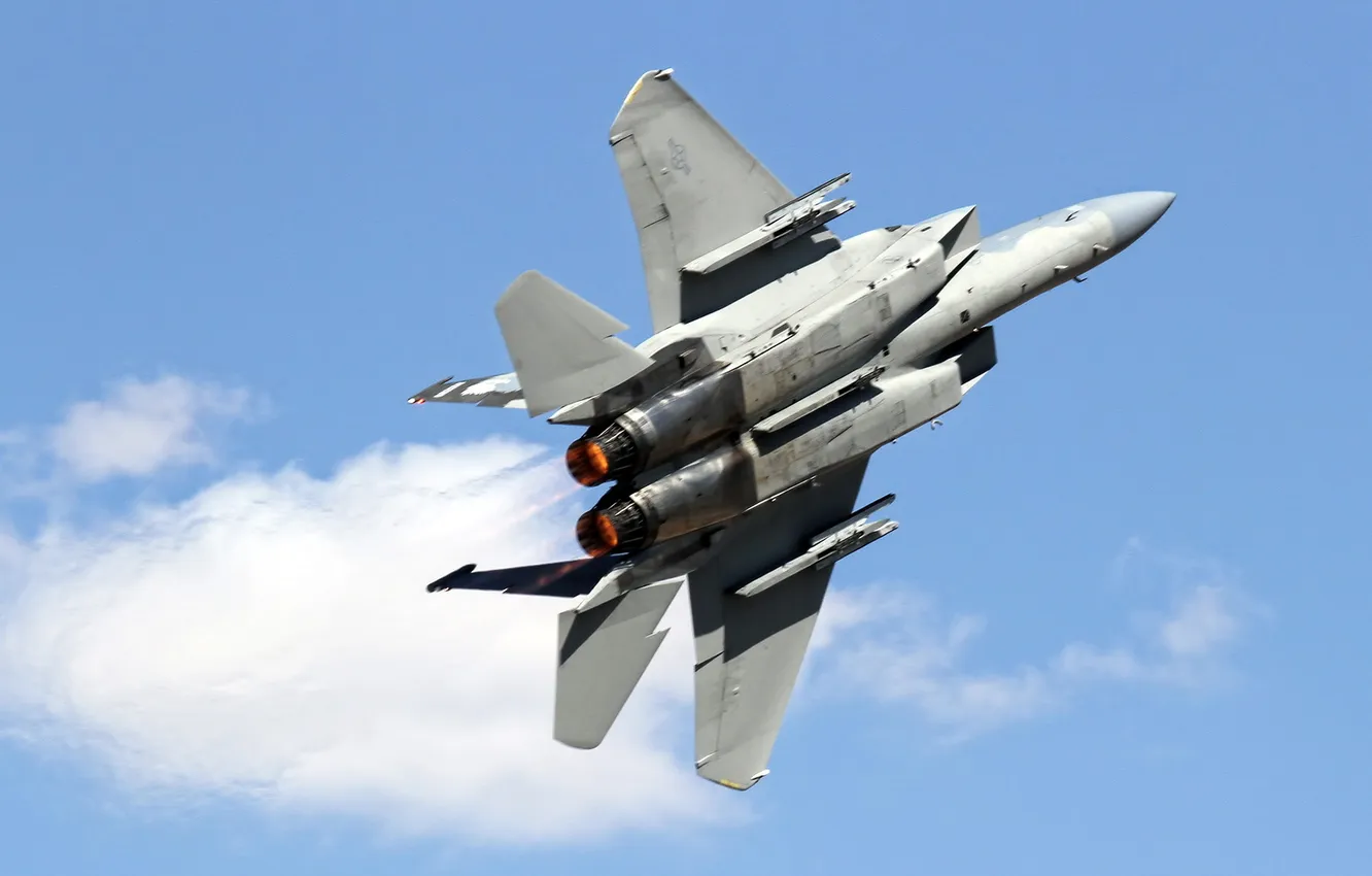 Фото обои оружие, самолёт, F15