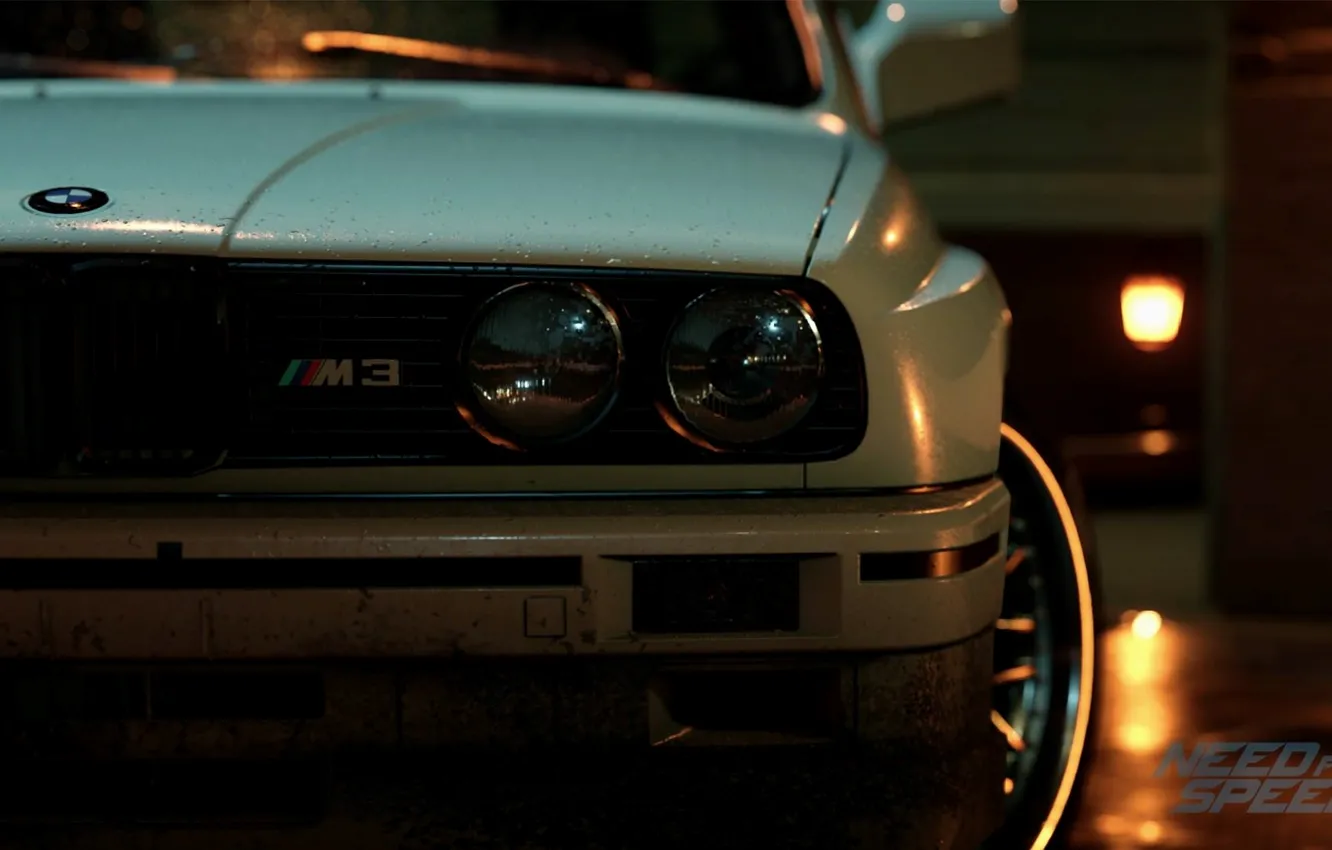 Фото обои BMW, nfs, E30, нфс, Need for Speed 2015, this autumn, new era