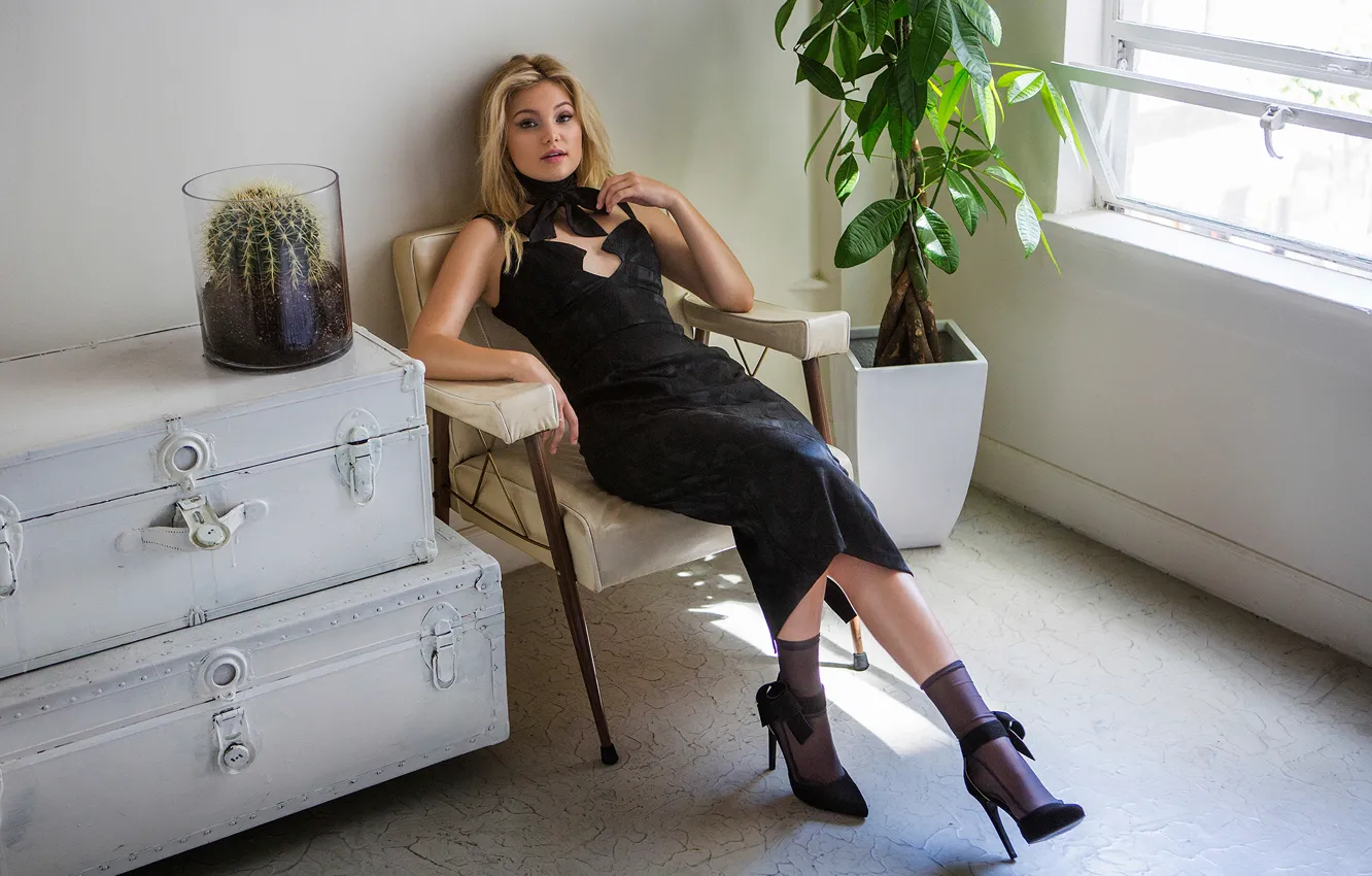 Фото обои девушка, блондинка, Оливия Холт, Olivia Holt